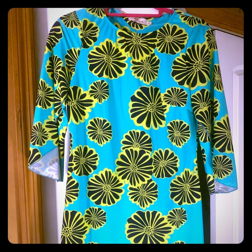 Bright fun 60s style dress